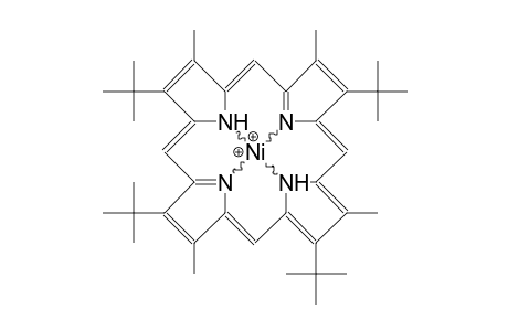 Tetra(T-butyl)-tetramethyl-porphin nickel dication