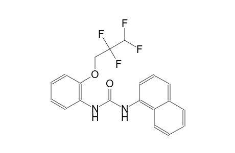 N-(1-Naphthyl)-N'-[2-(2,2,3,3-tetrafluoropropoxy)phenyl]urea