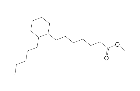 Cyclohexaneheptanoic acid, 2-pentyl-, methyl ester