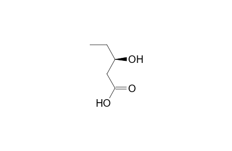 Pentanoic acid, 3-hydroxy-, (R)-