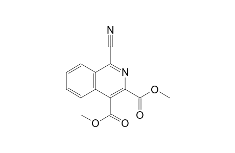 3,4-Isoquinolinedicarboxylic acid, 1-cyano-, dimethyl ester