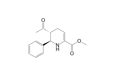 (2R,3R)-3-acetyl-2-phenyl-1,2,3,4-tetrahydropyridine-6-carboxylic acid methyl ester