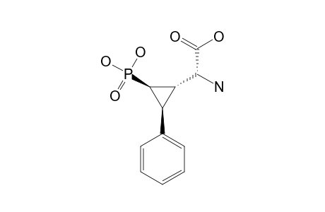 S-AMINO-(2R-PHENYL-3S-PHOSPHONO-R-CYCLOPROPYL)-ACETIC-ACID