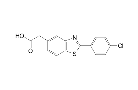 2-(p-chlorophenyl)-5-benzothiazoleacetic acid