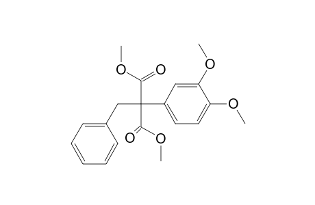 Dimethyl 2-benzyl-2-(3,4-dimethoxyphenyl)malonate