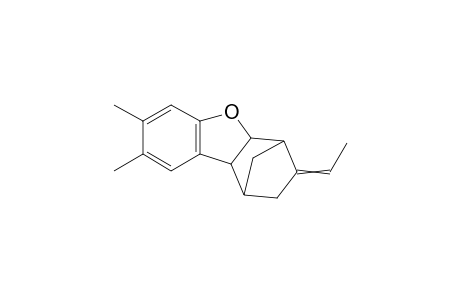 3-ethylidene-7,8-dimethyl-1,2,3,4,4a,9b-hexahydro-1,4-methanodibenzo[b,d]furan