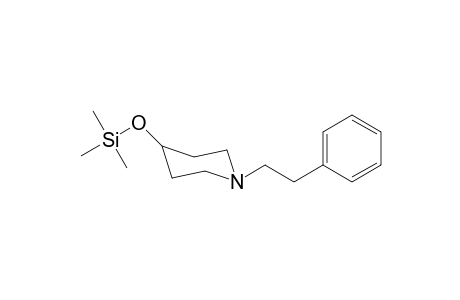 1-(2-Phenethyl)-4-piperidinol TMS