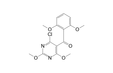 (4-Chloro-2,6-dimethoxypyrimidin-5-yl)(2,6-dimethoxyphenyl)methanone