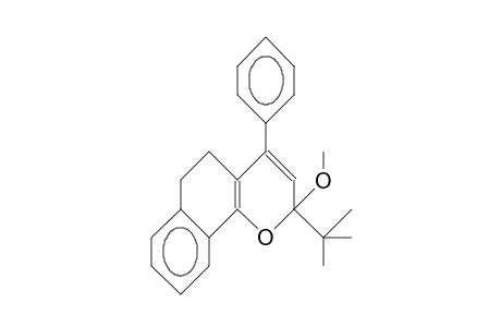 2-tert-Butyl-2-methoxy-4-phenyl-5,6-(dihydro-naphtho)-pyran
