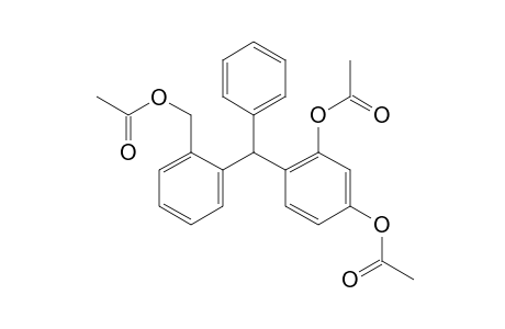o-(2,4-DIHYDROXY-alpha-PHENYLBENZYL)BENZYL ALCOHOL, TRIACETATE