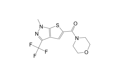 1H-thieno[2,3-c]pyrazole, 1-methyl-5-(4-morpholinylcarbonyl)-3-(trifluoromethyl)-