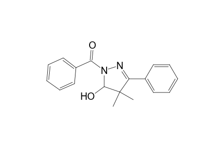 (3-hydroxy-4,4-dimethyl-5-phenyl-3H-pyrazol-2-yl)-phenyl-methanone