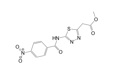 methyl {5-[(4-nitrobenzoyl)amino]-1,3,4-thiadiazol-2-yl}acetate