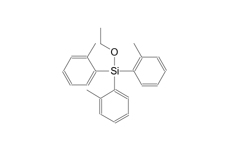 (Ethoxy)[tri(O-tolyl)]silane