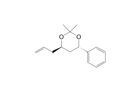 trans-6-Allyl-2,2-dimethyl-4-phenyl-[1,3]dioxane