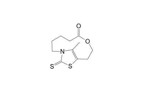 4-Methyl-9-oxo-8-oxa-3,5-nonanothiazole-2(3H)-thione