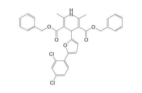 3,5-pyridinedicarboxylic acid, 4-[5-(2,4-dichlorophenyl)-2-furanyl]-1,4-dihydro-2,6-dimethyl-, bis(phenylmethyl) ester