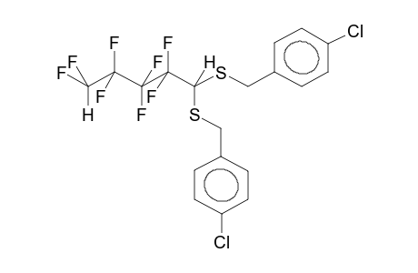 1,1-BIS(PARA-CHLOROBENZYLTHIO)-2,2,3,3,4,4,5,5-OCTAFLUOROPENTANE