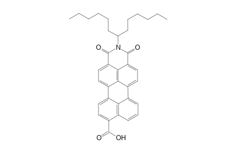 N-(1'-Hexylheptyl)perylene-3,4,9-tricarboxylic acid - 3,4-Imide