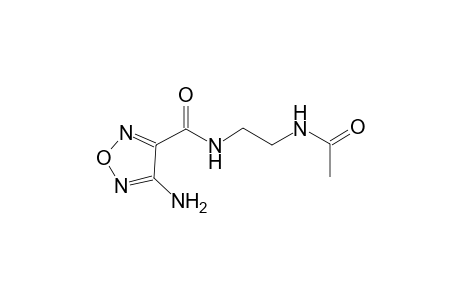 1,2,5-oxadiazole-3-carboxamide, N-[2-(acetylamino)ethyl]-4-amino-
