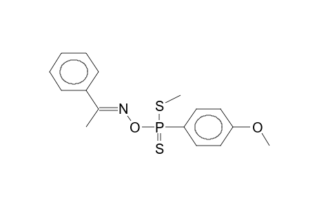 O-(1-PHENYLETHYLIDENEIMINO)-S-METHYL(4-METHOXYPHENYL)DITHIOPHOSPHONATE