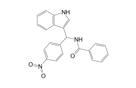 N-[(1H-Indol-3-yl)(4-nitrophenyl)methyl]benzamide