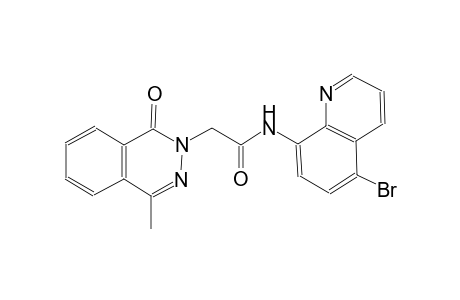 2-phthalazineacetamide, N-(5-bromo-8-quinolinyl)-1,2-dihydro-4-methyl-1-oxo-