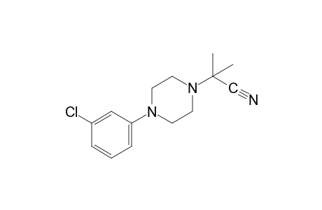 4-(m-chlorophenyl)-alpha,alpha-dimethyl-1-piperazineacetonitrile