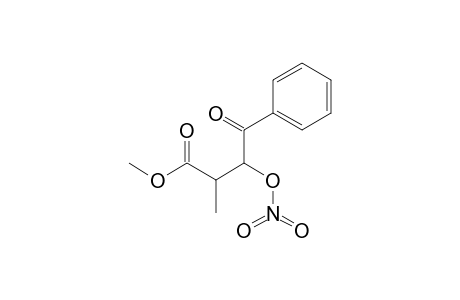 Methyl 3-(nitrooxy)-2-methyl-4-oxo-4-phenylbutanoate