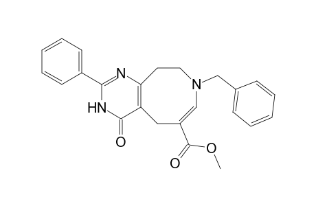 (6E)-4-oxo-2-phenyl-8-(phenylmethyl)-1,5,9,10-tetrahydropyrimido[4,5-d]azocine-6-carboxylic acid methyl ester