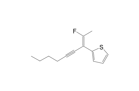 2-[1-(1-Fluoro-ethylidene)-hept-2-ynyl]-thiophene