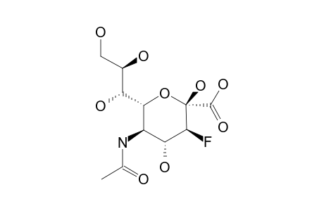 5-ACETAMIDO-5-DEOXY-3-FLUORO-BETA-D-ERYTHRO-L-GLUCO-2-NONULOPYRANOSONIC-ACID