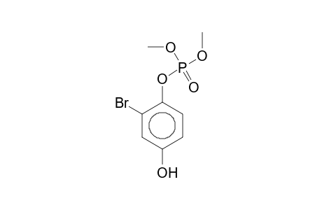 Phosphate(dimethyl), 2-bromo-4-hydroxyphenyl ester