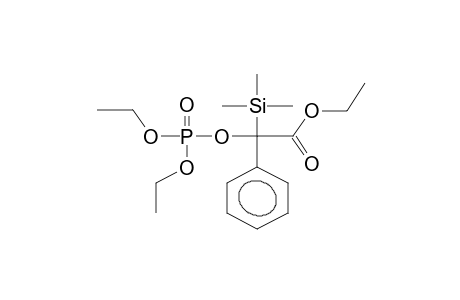 DIETHYL ALPHA-CARBOETHOXY-ALPHA-TRIMETHYLSILYLBENZYLPHOSPHATE