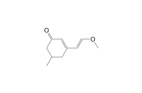 (E,E)-3-(2-Methoxyethenyl)-5-methylcyclohexenone