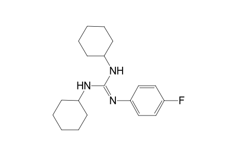 2-(4-Fluorophenyl)-1,3-dicyclohexylguanidine