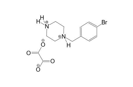 1-(4-bromobenzyl)piperazinediium oxalate