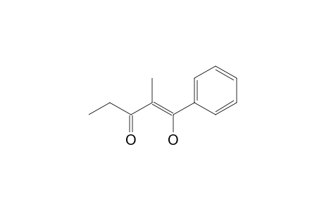 (Z)-1-hydroxy-2-methyl-1-phenylpent-1-en-3-one