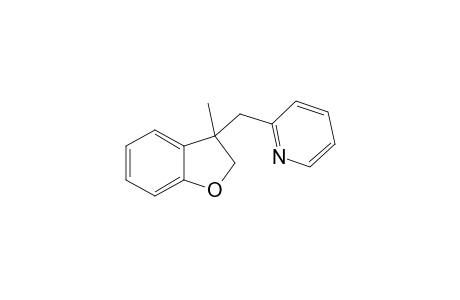 3-Methyl-3-(2-pyridylmethyl)-2,3-dihydrobenzo[b]uran