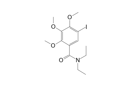 N,N-Diethyl-2,3,4-trimethoxy-5-iodobenzamide
