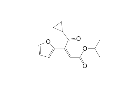 Isopropyl (Z)-4-cyclopropyl-3-(furan-2-yl)-4-oxobut-2-enoate