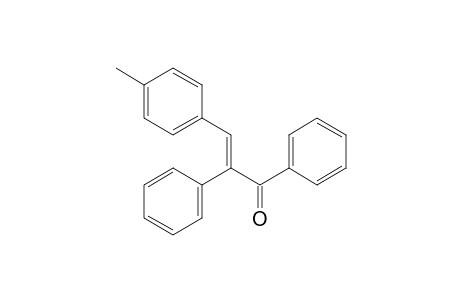 (E)-1,2-diphenyl-3-(p-tolyl)prop-2-en-1-one