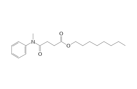 Succinic acid, monoamide, N-methyl-N-phenyl, octyl ester