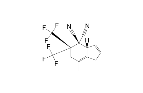 ENDO-1,3A,5,6-TETRAHYDRO-7-METHYL-5,5-BIS-(TRIFLUOROMETHYL)-4H-INDENE-4,4-DICARBONITRILE