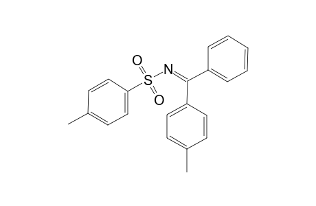 S-(p-Tolyl)-N-sulfonyl-N-[(p-methylphenyl)-(phenyl)methyl]imine