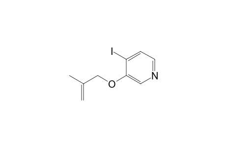 4-Iodo-3-(2-methylallyloxy)pyridine