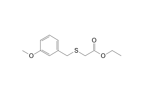 Ethyl 2-((3-methoxybenzyl)thio)acetate