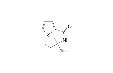 N-(1-ethyl-1-methyl-prop-2-ynyl)thiophene-2-carboxamide