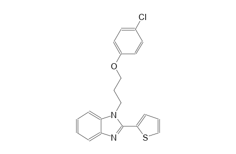 1H-benzimidazole, 1-[3-(4-chlorophenoxy)propyl]-2-(2-thienyl)-