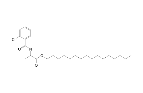 D-Alanine, N-(2-chlorobenzoyl)-, hexadecyl ester